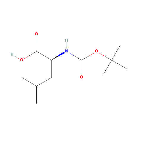 13139-15-6 BOC-L-Leucine chemical structure