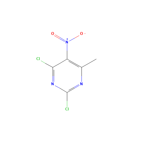 13162-26-0 2,4-Dichloro-6-methyl-5-nitropyrimidine chemical structure