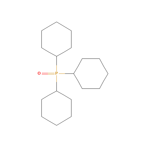13689-19-5 TRICYCLOHEXYLPHOSPHINE OXIDE chemical structure