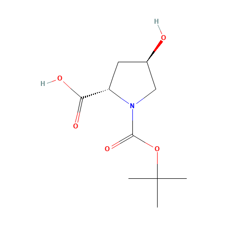 13726-69-7 Boc-L-Hydroxyproline chemical structure