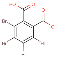 13810-83-8 TETRABROMOPHTHALIC ACID chemical structure