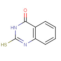13906-09-7 2-MERCAPTO-4(3H)-QUINAZOLINONE chemical structure