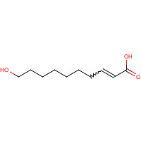 14113-05-4 10-Hydroxy-2-decenoic acid chemical structure
