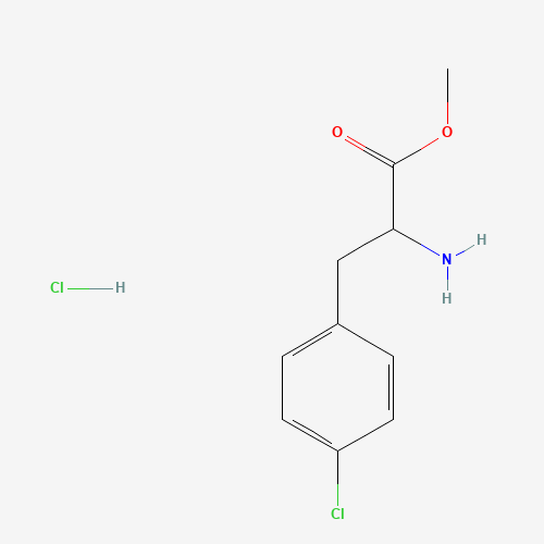 14173-40-1 DL-4-Chlorophenylalanine methyl ester hydrochloride chemical structure