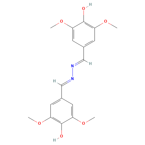 14414-32-5 4-Hydroxy-3,5-dimethoxybenzaldehyde azine chemical structure