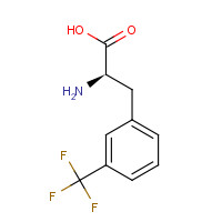 14464-67-6 D-3-TRIFLUOROMETHYLPHENYLALANINE chemical structure
