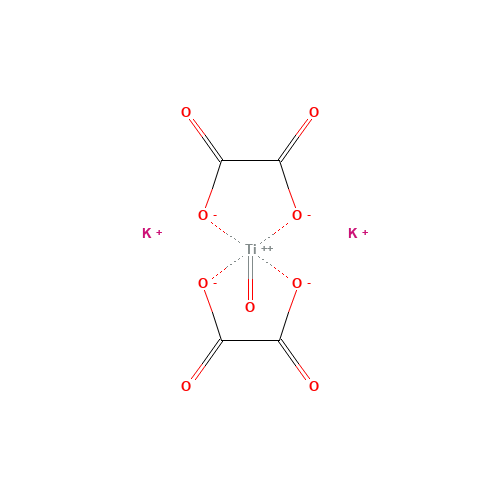 14481-26-6 Potassium titanium oxalate chemical structure