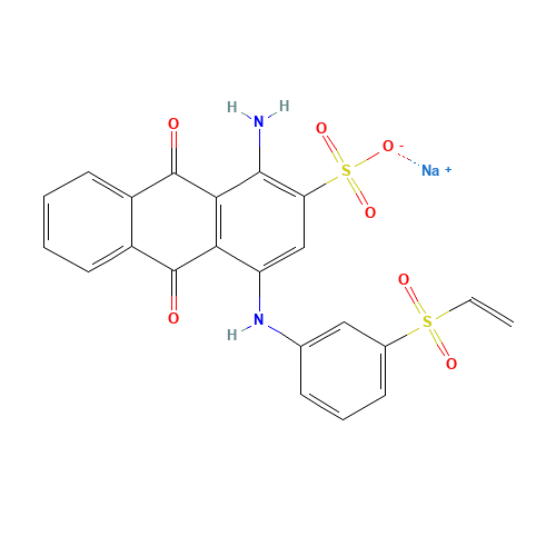 14541-90-3 UNIBLUE A SODIUM SALT chemical structure