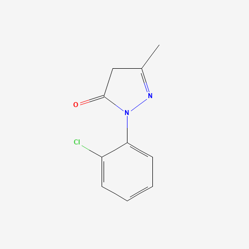 14580-22-4 1-(2-Chlorophenyl)-3-methyl-2-pyrazolin-5-one chemical structure