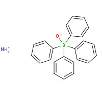 14637-34-4 AMMONIUM TETRAPHENYLBORATE chemical structure