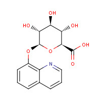 14683-61-5 8-HYDROXYQUINOLINE GLUCURONIDE chemical structure