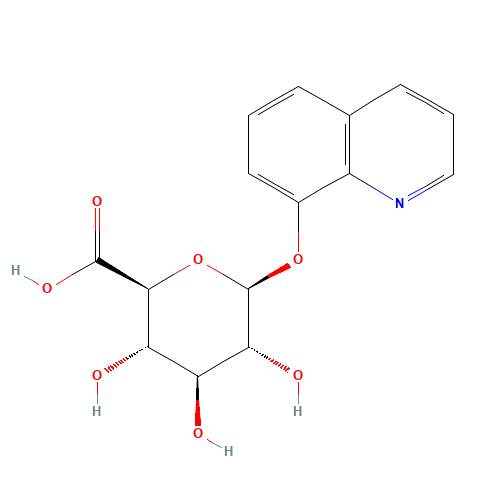 14683-61-5 8-HYDROXYQUINOLINE GLUCURONIDE chemical structure