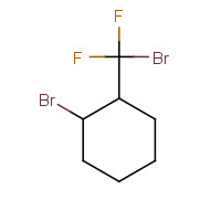 14737-09-8 1-BROMO-2-(BROMODIFLUOROMETHYL)CYCLOHEXANE chemical structure