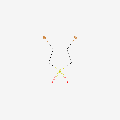 15091-30-2 3,4-DIBROMOSULFOLANE chemical structure