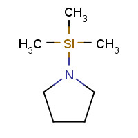 15097-49-1 1-(TRIMETHYLSILYL)PYRROLIDINE chemical structure