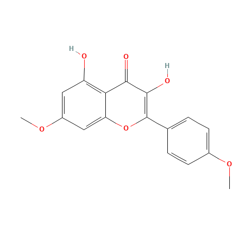 15486-33-6 3,5-DIHYDROXY-7-METHOXY-2-(4-METHOXY-PHENYL)-CHROMEN-4-ONE chemical structure