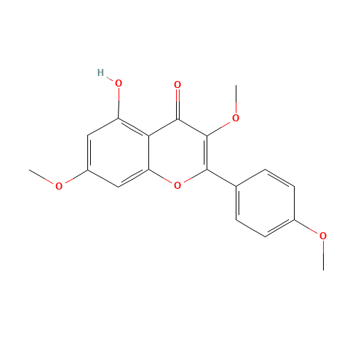 15486-34-7 KAEMPFEROL-3,7,4'-TRIMETHYL ETHER chemical structure