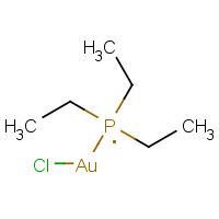 15529-90-5 CHLORO(TRIETHYLPHOSPHINE)GOLD(I) chemical structure