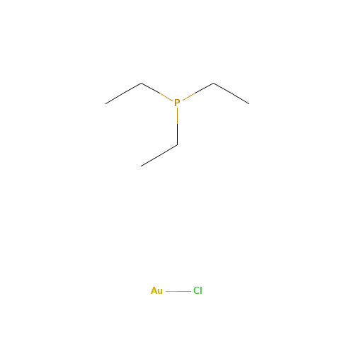 15529-90-5 CHLORO(TRIETHYLPHOSPHINE)GOLD(I) chemical structure