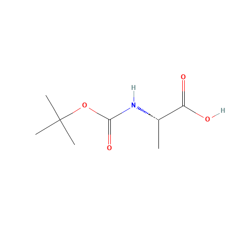 15761-38-3 N-(tert-Butoxycarbonyl)-L-alanine chemical structure