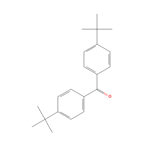 15796-82-4 4,4'-DI-TERT-BUTYLBENZOPHENONE chemical structure