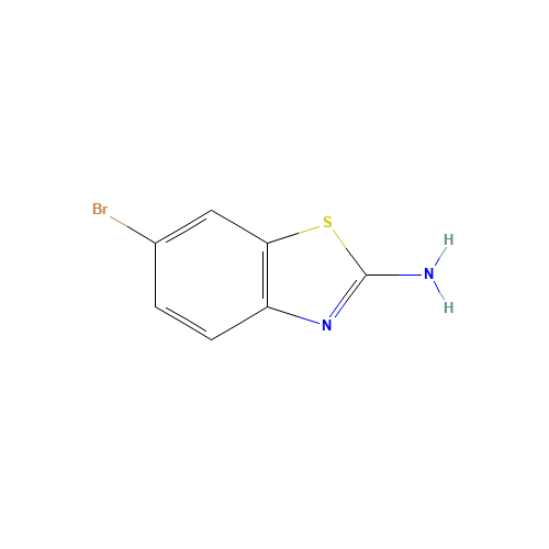 15864-32-1 2-Amino-6-bromobenzothiazole chemical structure