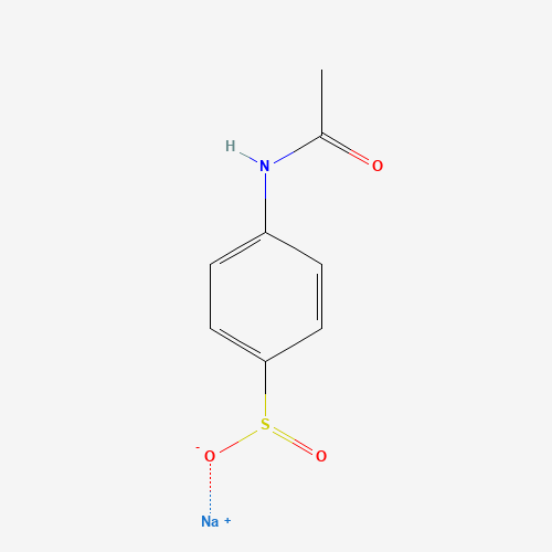 15898-43-8 4-ACETAMIDOBENZENESULFINIC ACID SODIUM SALT chemical structure