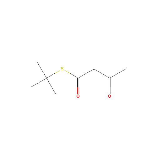 15925-47-0 S-TERT-BUTYL ACETOTHIOACETATE chemical structure