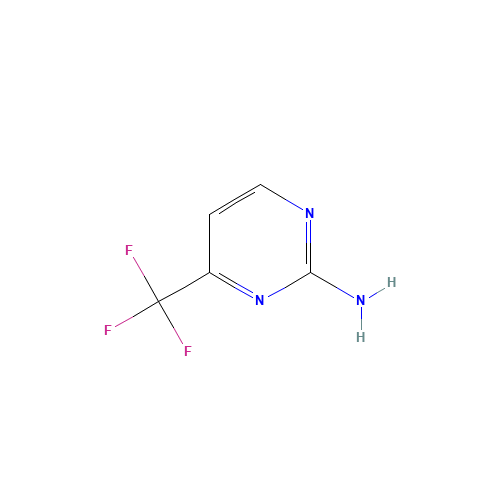 16075-42-6 2-Amino-4-(trifluoromethyl)pyrimidine chemical structure