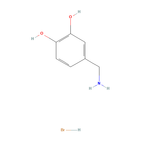 16290-26-9 3,4-DIHYDROXYBENZYLAMINE HYDROBROMIDE chemical structure
