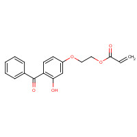 16432-81-8 2-(4-Benzoyl-3-hydroxyphenoxy)ethyl acrylate chemical structure