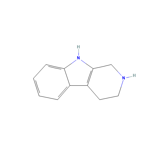 16502-01-5 1,2,3,4-TETRAHYDRO-9H-PYRIDO[3,4-B]INDOLE chemical structure