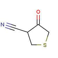 16563-14-7 4-CYANO-3-TETRAHYDROTHIOPHENONE chemical structure