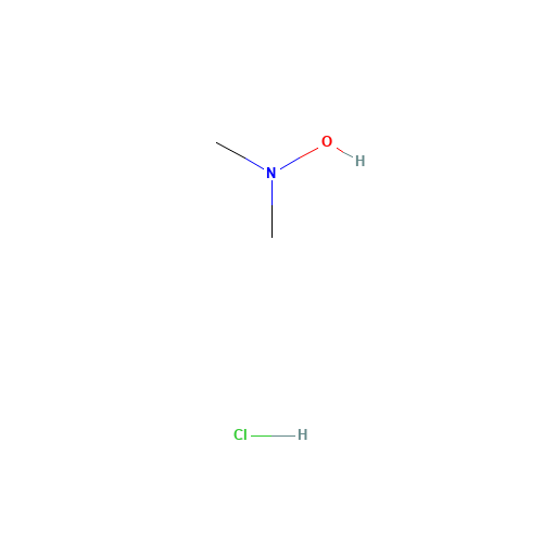 16645-06-0 N,N-DIMETHYLHYDROXYLAMINE HYDROCHLORIDE chemical structure