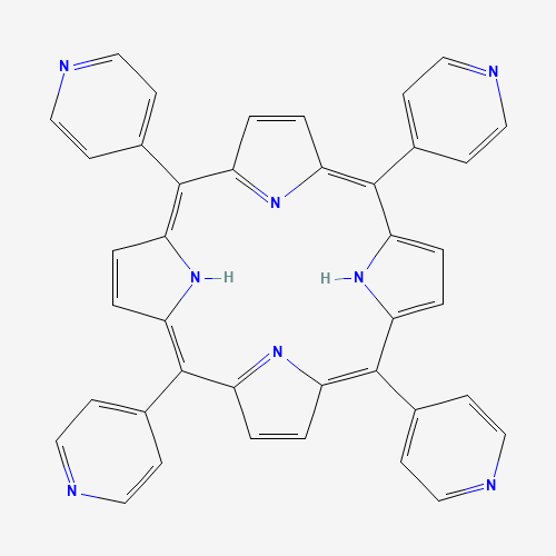 16834-13-2 5,10,15,20-TETRA(4-PYRIDYL)-21H,23H-PORPHINE chemical structure