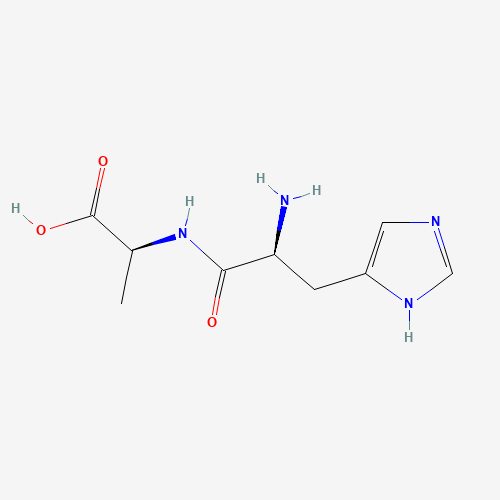 16874-75-2 H-HIS-ALA-OH chemical structure