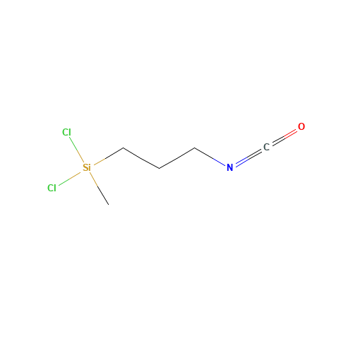 17070-69-8 3-ISOCYANATOPROPYLMETHYLDICHLOROSILANE chemical structure