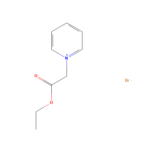 17282-40-5 1-(2-ETHOXY-2-OXOETHYL)PYRIDINIUM BROMIDE chemical structure