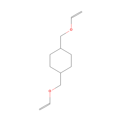 17351-75-6 Cyclohexanedimethanol divinyl ether chemical structure