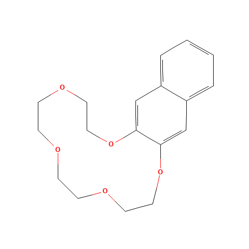 17454-47-6 2,3-NAPHTHO-15-CROWN-5 chemical structure