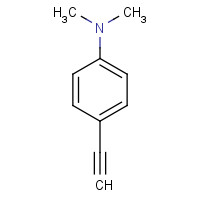 17573-94-3 4'-DIMETHYLAMINOPHENYL ACETYLENE chemical structure