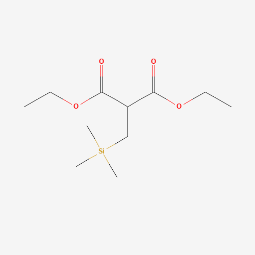17962-38-8 DIETHYL(TRIMETHYLSILYLMETHYL)MALONATE chemical structure