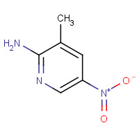 18344-51-9 2-Amino-3-methyl-5-nitropyridine chemical structure