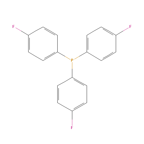 18437-78-0 TRIS(4-FLUOROPHENYL)PHOSPHINE chemical structure