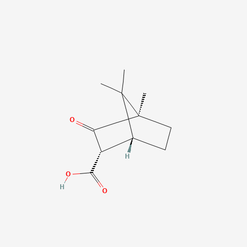 18530-30-8 (+)-CAMPHORCARBOXYLIC ACID chemical structure