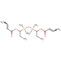 18547-93-8 1,3-Bis(3-methacryloxypropyl)tetramethyldisiloxane chemical structure
