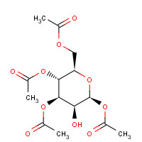 18968-05-3 1,3,4,6-TETRA-O-ACETYL-BETA-D-MANNOPYRANOSE chemical structure