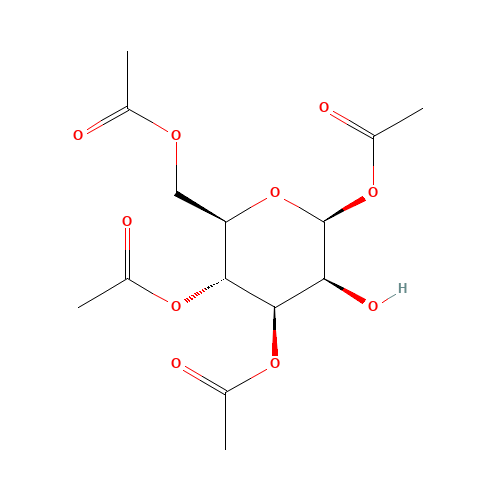 18968-05-3 1,3,4,6-TETRA-O-ACETYL-BETA-D-MANNOPYRANOSE chemical structure