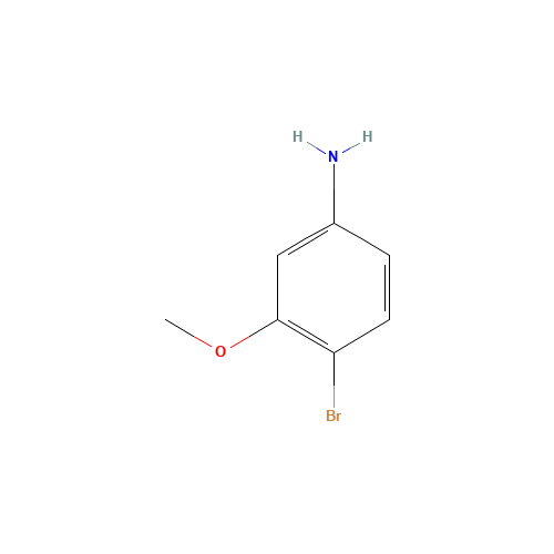 19056-40-7 4-BROMO-3-METHOXYANILINE chemical structure