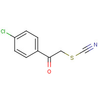 19339-59-4 4-CHLOROPHENACYL THIOCYANATE chemical structure